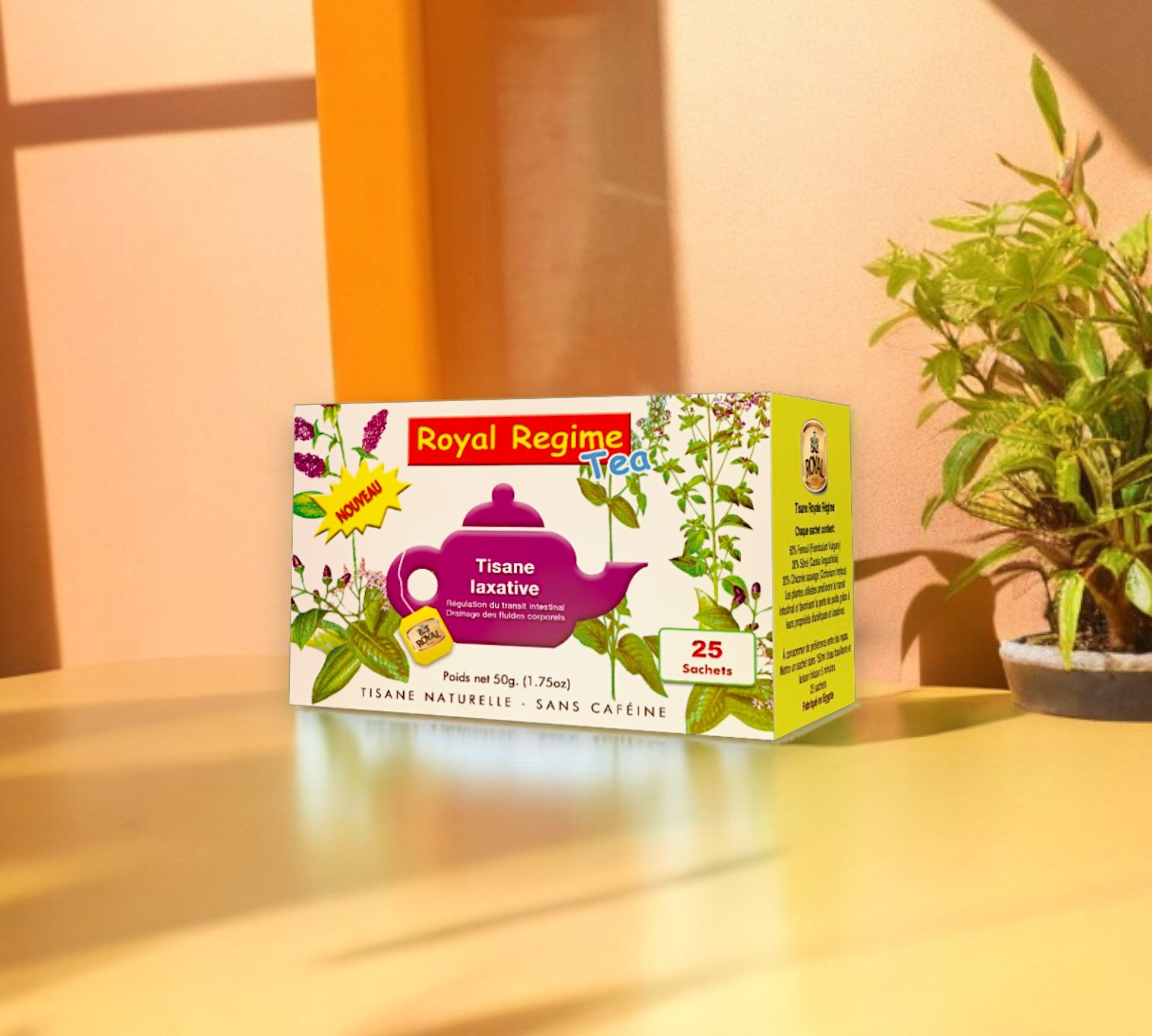 Royal Regime Tea® - Tisane minceur & anticonstipation